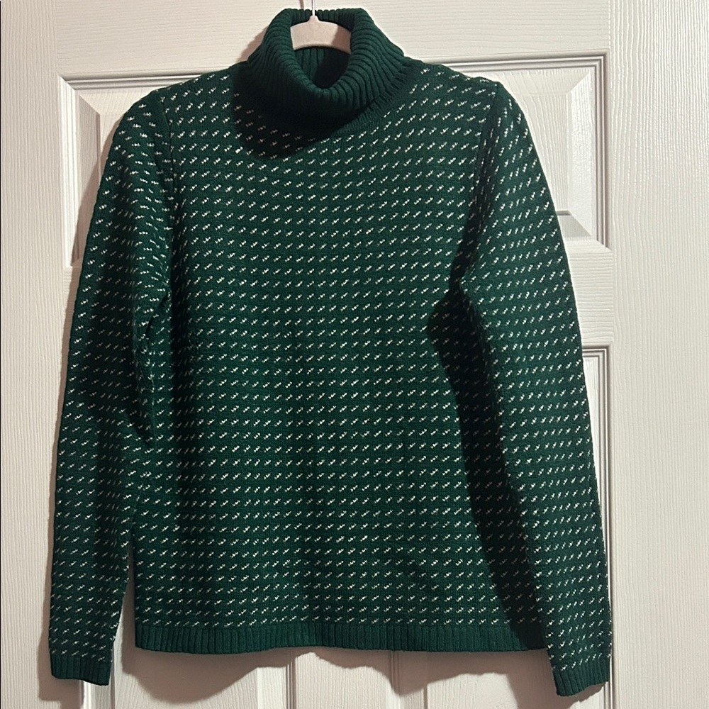 Staccato Forest Green Turtleneck Sweater